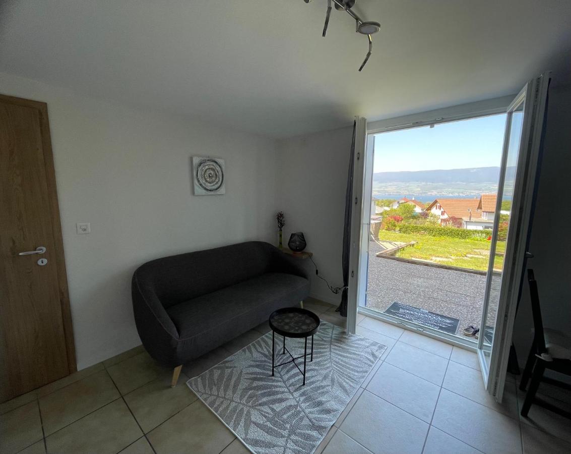 Studio Terrasse Vue Lac Entree Independante Font المظهر الخارجي الصورة